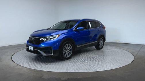 Aegean Blue Metallic 2022 Honda CR-V Touring