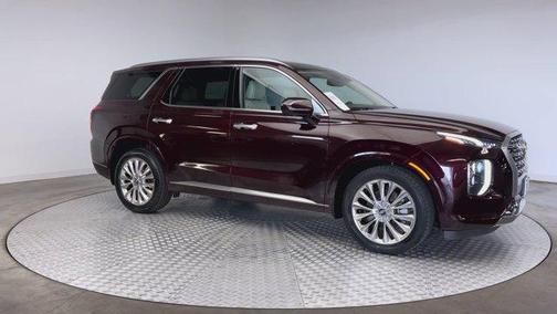 Burgundy 2020 Hyundai PALISADE Limited