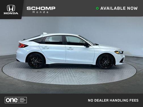 Platinum White Pearl 2023 Honda Civic Sport