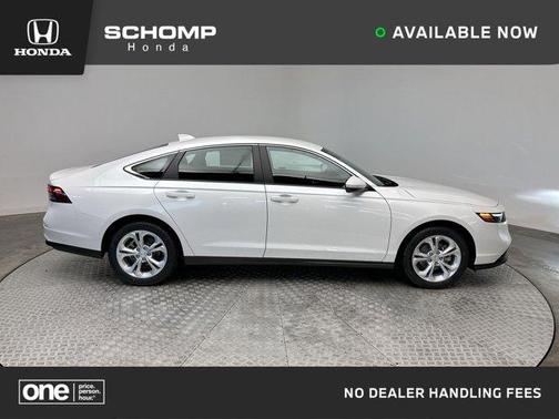 Platinum White Pearl 2025 Honda Accord LX Sedan