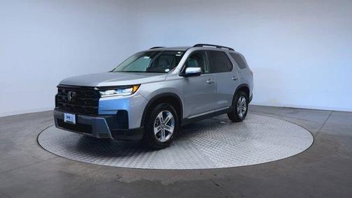 Solar Silver Metallic 2026 Honda Pilot EX-L