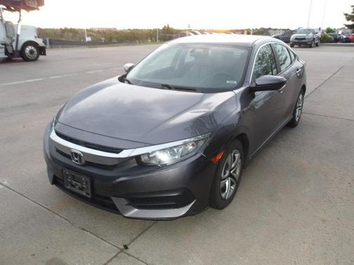 Gray 2017 Honda Civic LX