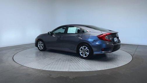 Modern Steel Metallic 2017 Honda Civic LX