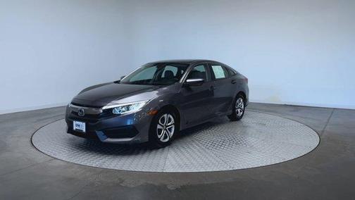Modern Steel Metallic 2017 Honda Civic LX