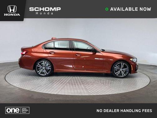 Sunset Orange Metallic 2021 BMW 330 i xDrive