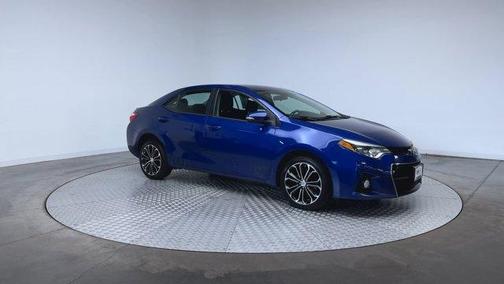 Blue Crush Metallic 2016 Toyota Corolla S Plus