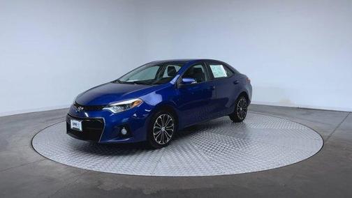 Blue Crush Metallic 2016 Toyota Corolla S Plus