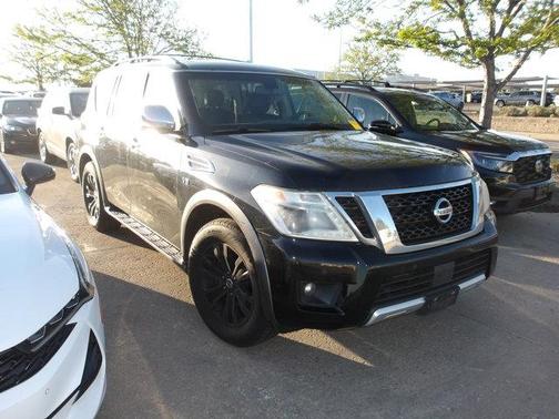 Black 2017 Nissan Armada Platinum