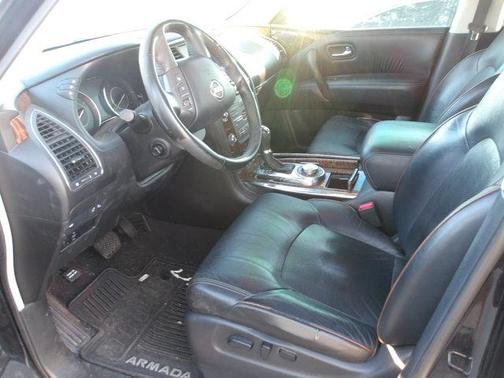 Black 2017 Nissan Armada Platinum