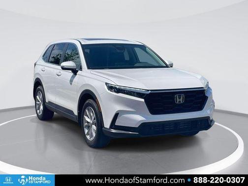 Platinum White 2025 Honda CR-V EX-L