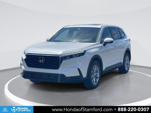 Platinum White Pearl 2025 Honda CR-V EX-L