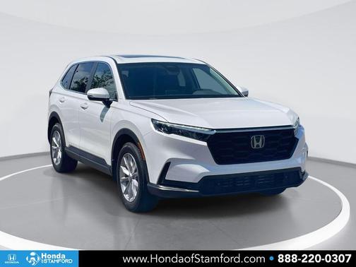 Platinum White Pearl 2025 Honda CR-V EX-L