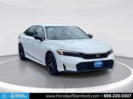 Platinum White Pearl 2026 Honda Civic Sport