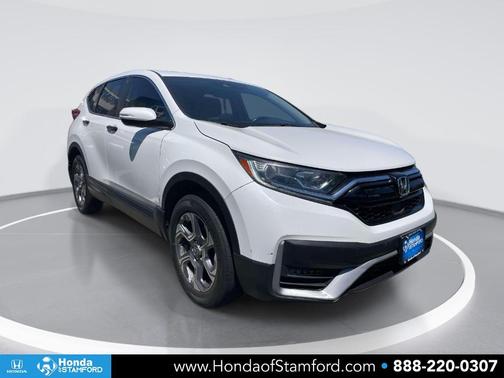 Platinum White Pearl 2019 Honda CR-V EX-L