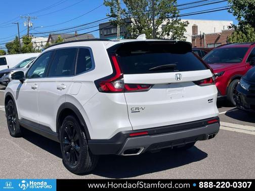 Platinum White Pearl 2024 Honda CR-V Hybrid Sport Touring