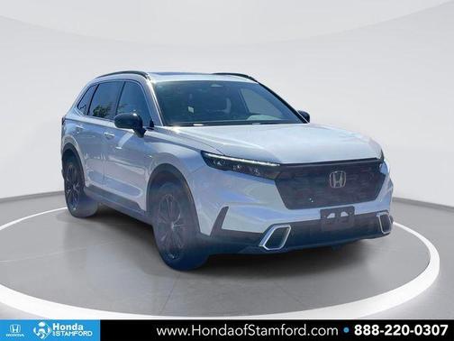 Platinum White Pearl 2024 Honda CR-V Hybrid Sport Touring