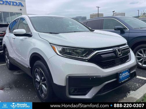 Platinum White Pearl 2022 Honda CR-V EX