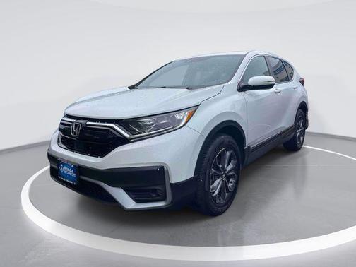 Platinum White Pearl 2022 Honda CR-V EX