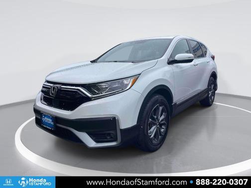 Platinum White Pearl 2022 Honda CR-V EX