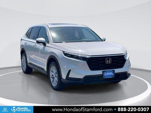 Platinum White Pearl 2024 Honda CR-V EX
