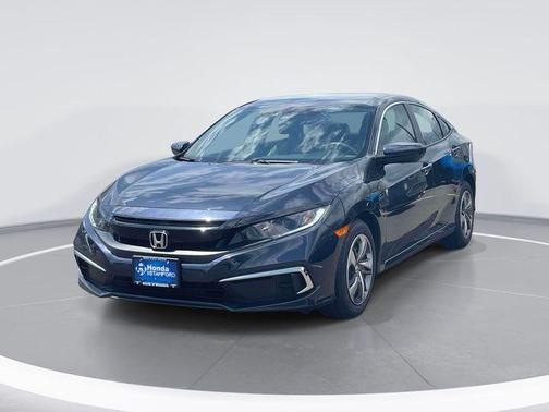 Cosmic Blue Metallic 2019 Honda Civic LX