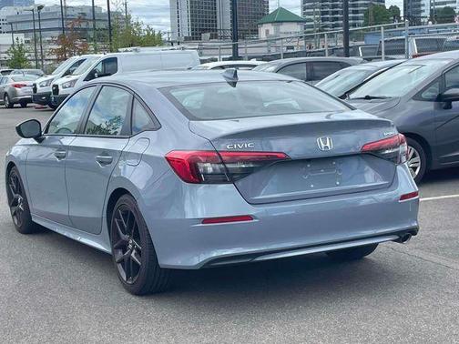 Gray 2024 Honda Civic Sport