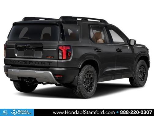 Crystal Black Pearl 2026 Honda Passport TrailSport Elite Blackout