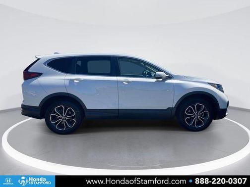 Platinum White Pearl 2021 Honda CR-V EX-L