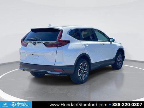 Platinum White Pearl 2021 Honda CR-V EX-L