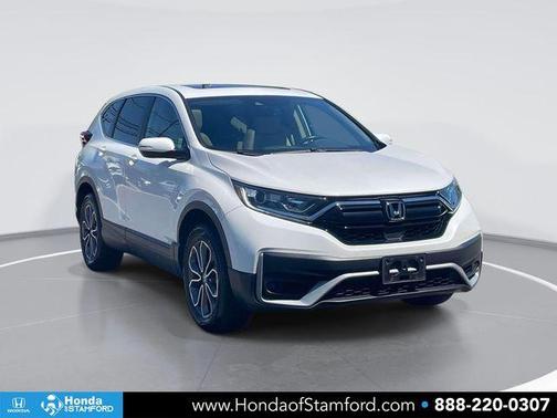 Platinum White Pearl 2021 Honda CR-V EX-L
