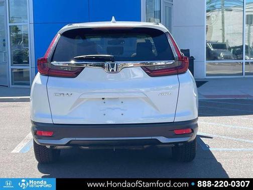 Platinum White Pearl 2021 Honda CR-V EX-L