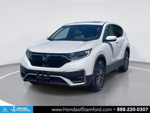 Platinum White Pearl 2021 Honda CR-V EX-L