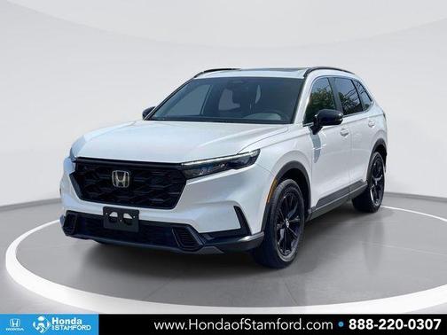 Platinum White Pearl 2023 Honda CR-V Hybrid Sport