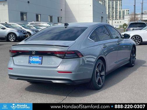 Urban Gray Pearl 2025 Honda Accord Hybrid Sport