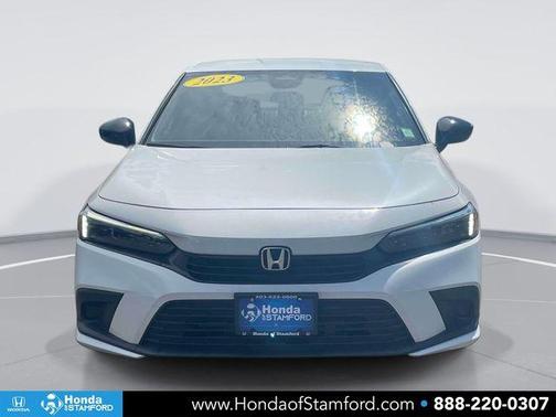 Platinum White Pearl 2023 Honda Civic Sport