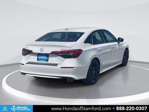 Platinum White Pearl 2023 Honda Civic Sport