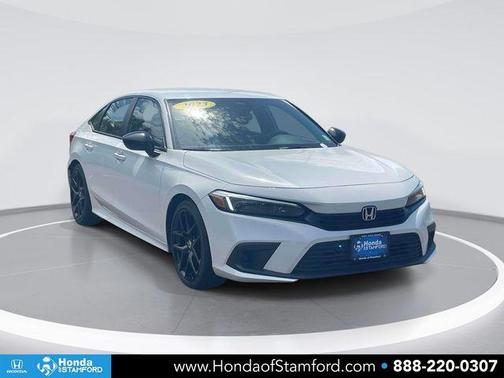 Platinum White Pearl 2023 Honda Civic Sport