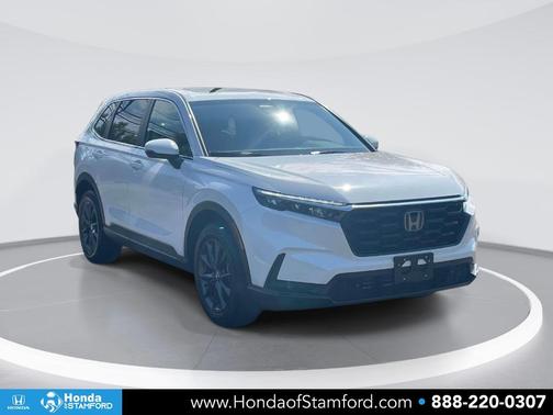 Platinum White Pearl 2026 Honda CR-V EX-L