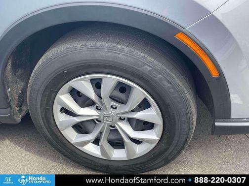 Solar Silver Metallic 2025 Honda CR-V LX