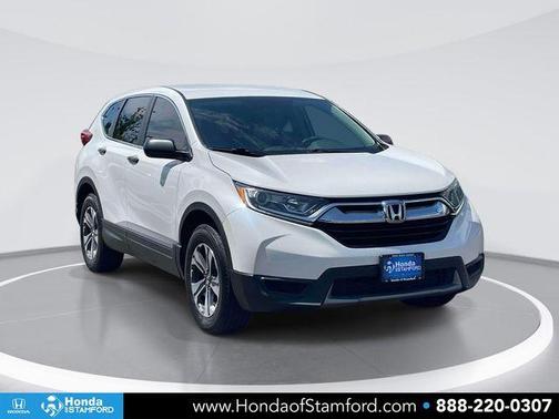 White 2019 Honda CR-V LX