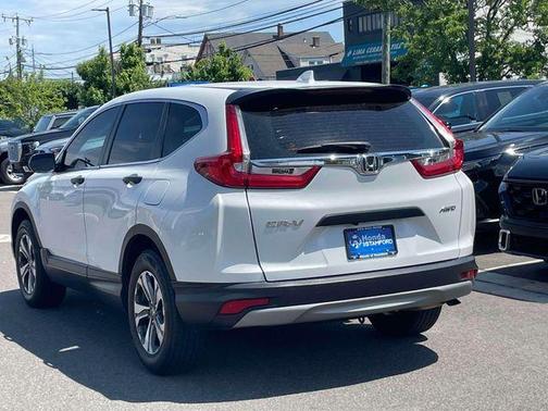 White 2019 Honda CR-V LX