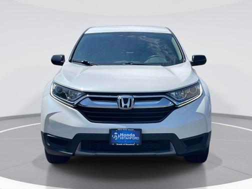 White 2019 Honda CR-V LX