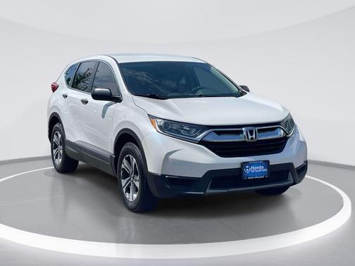 White 2019 Honda CR-V LX