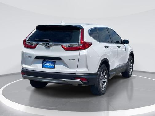 White 2019 Honda CR-V LX