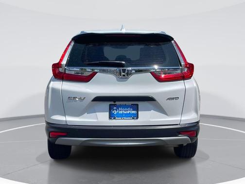White 2019 Honda CR-V LX
