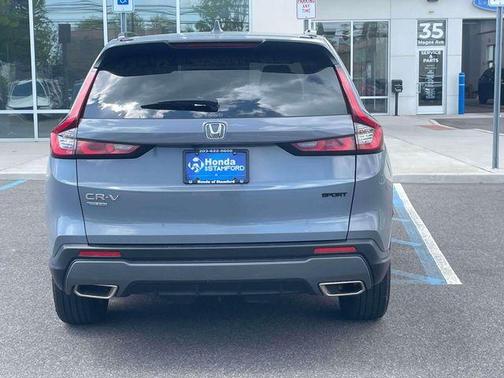 Gray 2024 Honda CR-V Hybrid Sport