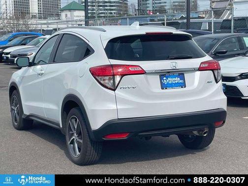 Platinum White Pearl 2022 Honda HR-V EX