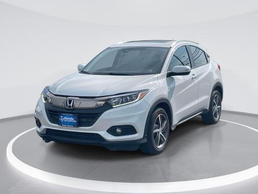 Platinum White Pearl 2022 Honda HR-V EX