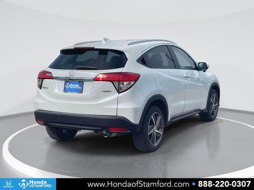 Platinum White Pearl 2022 Honda HR-V EX