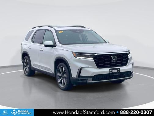 Platinum White Pearl 2025 Honda Pilot Elite